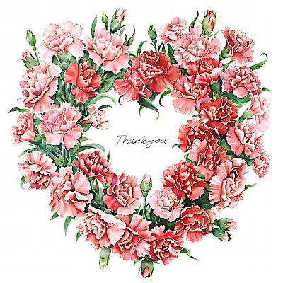 PSD 편집이미지 분홍색 잎 캘리그라피 수채화 프레임 사람없음 빨간색 하트 카네이션 꽃봉오리 이미지편집 모양 식물 꽃 컬러 파일형식