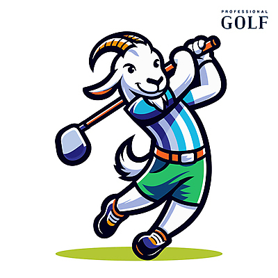 한마리 스포츠 골프 일러스트 골프클럽 사람없음 골프채 골퍼 스윙 양캐릭터 산양 국내일러스트 AI파일 1 동물캐릭터 포즈 운동선수 골프용품 구기 양 멸종위기동물 파일형식 벡터