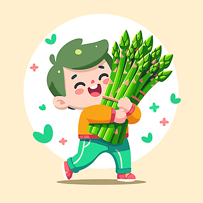 전신 남자 행복 어린이 일러스트 안기 한명 미소 들기 소년 하트 아스파라거스 다리들기 소년한명만 국내일러스트 AI파일 모양 1 감정 채소 모션 표정 사람 남자한명만 소년만 파일형식 벡터