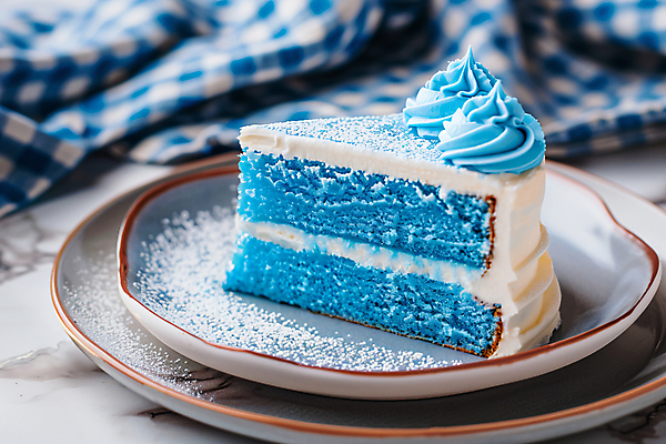 JPG 편집이미지 접시 다이어트 사람없음 파란색 조각케이크 크림 디지털합성 식욕저하 편집실사 AI포토 AI콘텐츠 식기 컬러 건강 케이크 CG 파일형식