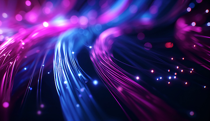 JPG 편집이미지 선 백그라운드 사람없음 파란색 빛 보라색 전선 보케 광섬유 이미지편집 편집실사 AI컴퓨터그래픽 AI콘텐츠 컬러 CG 파일형식