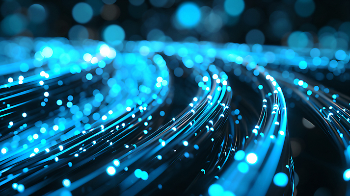 JPG 편집이미지 선 백그라운드 사람없음 파란색 빛 전선 보케 광섬유 이미지편집 편집실사 AI컴퓨터그래픽 AI콘텐츠 컬러 CG 파일형식