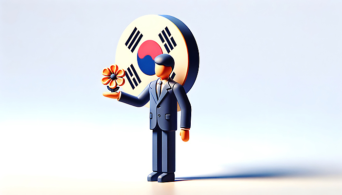 JPG 전신 편집이미지 남자 꽃 한명 들기 사람 성인 태극기 투표 선거 민주주의 디지털합성 정치 참여 책임감 성인남자한명만 편집소스 권리 이미지편집 편집실사 AI컴퓨터그래픽 AI콘텐츠 식물 1 컨셉 모션 국기 CG 남자한명만 성인남자만 파일형식