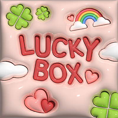 구름 분홍색 백그라운드 무지개 일러스트 자연 사람없음 3D 하트 네잎클로버 클로버 입체 럭키박스 국내일러스트 AI파일 자연요소 모양 식물 컬러 쇼핑 디지털합성 생태계 파일형식 벡터