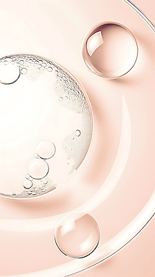 JPG 편집이미지 분홍색 백그라운드 사람없음 화장품 물방울 투명 비눗방울 순수 디지털합성 부드러움 편집소스 편집실사 AI컴퓨터그래픽 AI콘텐츠 컬러 컨셉 뷰티 감각 CG 파일형식