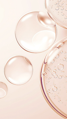 JPG 편집이미지 분홍색 백그라운드 사람없음 화장품 물방울 투명 비눗방울 순수 디지털합성 부드러움 편집소스 편집실사 AI컴퓨터그래픽 AI콘텐츠 컬러 컨셉 뷰티 감각 CG 파일형식