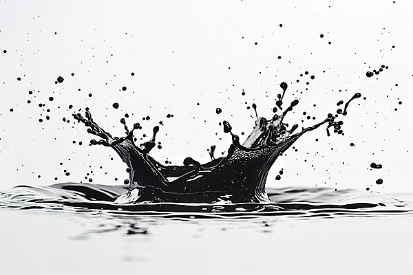 JPG 편집이미지 백그라운드 잉크 사람없음 검은색 물방울 액체 디지털합성 스플래쉬 편집소스 흩어짐 편집실사 AI포토 AI콘텐츠 컬러 컨셉 CG 파일형식