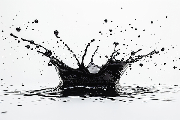 JPG 편집이미지 백그라운드 잉크 사람없음 검은색 물방울 액체 디지털합성 스플래쉬 편집소스 흩어짐 편집실사 AI포토 AI콘텐츠 컬러 컨셉 CG 파일형식