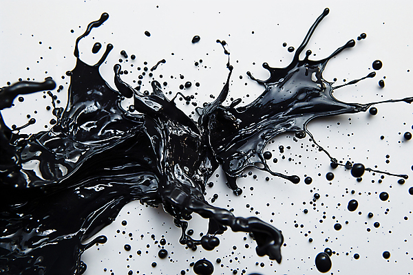 JPG 편집이미지 백그라운드 잉크 사람없음 검은색 물방울 액체 디지털합성 스플래쉬 편집소스 흩어짐 편집실사 AI포토 AI콘텐츠 컬러 컨셉 CG 파일형식