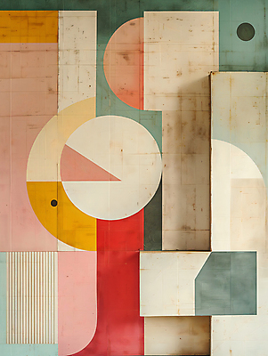 JPG 디자인 백그라운드 일러스트 추상 미술 사람없음 컬러풀 디지털합성 심플 조화 구성 미니멀 국내일러스트 AI일러스트 AI콘텐츠 컬러 무늬 문화예술 파일형식