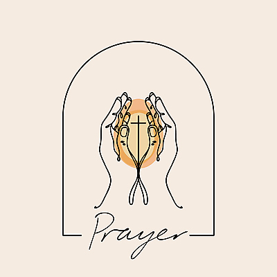 손 기독교 십자가 라인일러스트 일러스트 신체부위 평화 손모으기 감싸기 베이지색 미니멀 국내일러스트 AI파일 종교 컬러 컨셉 모션 사람 손짓 파일형식 벡터