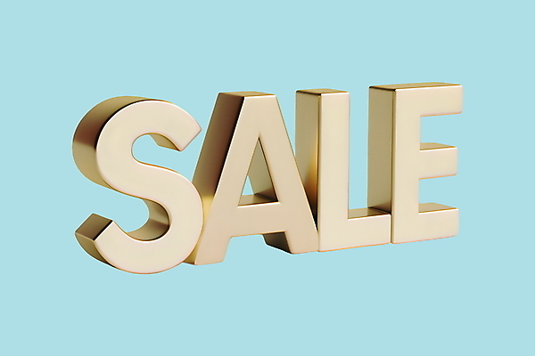 PSD 편집이미지 타이포그라피 사람없음 쇼핑 3D 세일 금색 입체 디지털합성 입체문자 편집3D 문자 컬러 파일형식