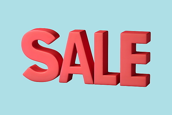 PSD 편집이미지 타이포그라피 사람없음 빨간색 쇼핑 3D 세일 입체 디지털합성 입체문자 편집3D 문자 컬러 파일형식