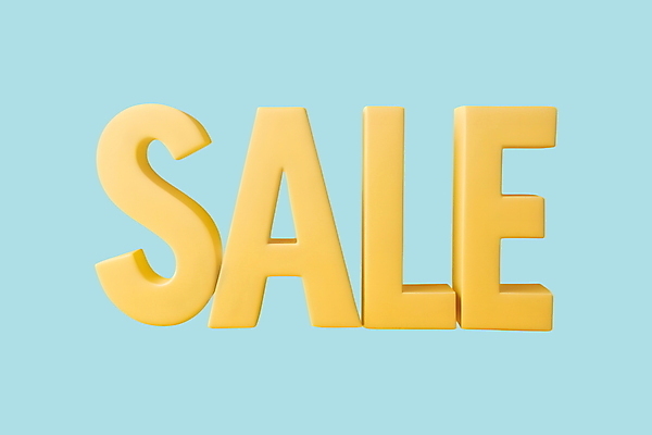 PSD 편집이미지 타이포그라피 사람없음 쇼핑 노란색 3D 세일 입체 디지털합성 입체문자 편집3D 문자 컬러 파일형식