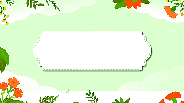 배너 가로배너 꽃 잎 봄꽃 프레임 사람없음 연두색 봄 카네이션 가정의달 카피스페이스 모션그래픽 MP4 MOV 식물 계절 가로 초록색 공백 5월 동영상 파일형식