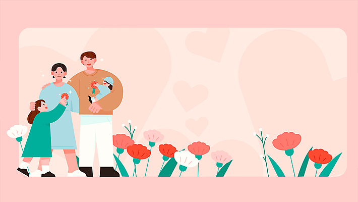 여자 남자 행복 어린이 분홍색 가족 안기 사각프레임 사랑 서기 미소 사람 소녀 여러명 성인 하트 축하 어버이날 카네이션 주기 감사 가정의달 쓰다듬기 어깨에손 카피스페이스 모션그래픽 MP4 MOV 모양 기념일 꽃 감정 컬러 다수 컨셉 관계 모션 프레임 표정 사각형 공백 5월 동영상 파일형식