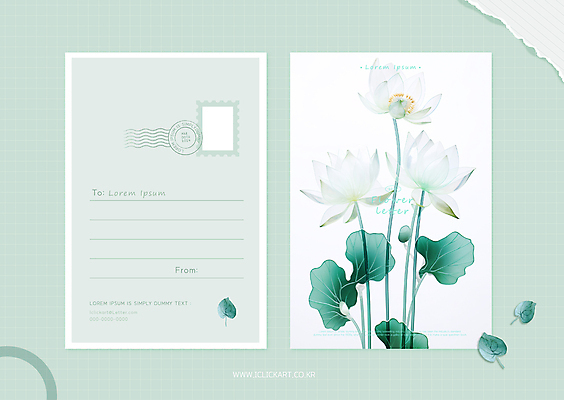 템플릿 꽃잎 꽃 백그라운드 사람없음 초록색 세트 편지 편지지 디지털합성 엽서 이미지템플릿 AI파일 식물 컬러 파일형식 벡터