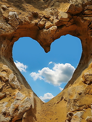 JPG 구름 편집이미지 모래 자연 하늘 프레임 사랑 풍경 사람없음 디지털합성 편집소스 편집실사 AI포토 AI콘텐츠 자연요소 감정 CG 생태계 파일형식