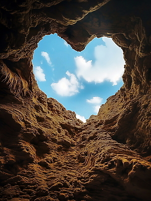 JPG 구름 편집이미지 모래 자연 하늘 프레임 사랑 풍경 사람없음 디지털합성 편집소스 편집실사 AI포토 AI콘텐츠 자연요소 감정 CG 생태계 파일형식