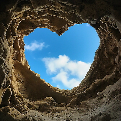 JPG 구름 편집이미지 모래 자연 하늘 프레임 사랑 풍경 사람없음 디지털합성 편집소스 편집실사 AI포토 AI콘텐츠 자연요소 감정 CG 생태계 파일형식