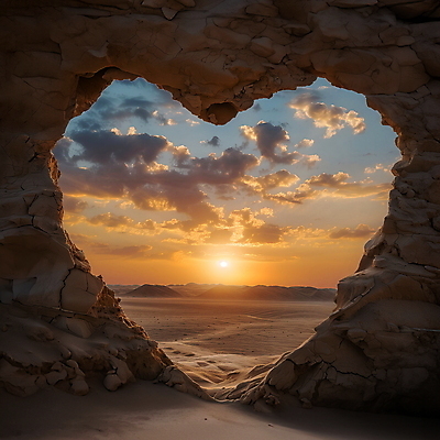 JPG 구름 편집이미지 모래 자연 하늘 프레임 사랑 풍경 사람없음 노을 디지털합성 편집소스 편집실사 AI포토 AI콘텐츠 자연요소 감정 CG 생태계 파일형식