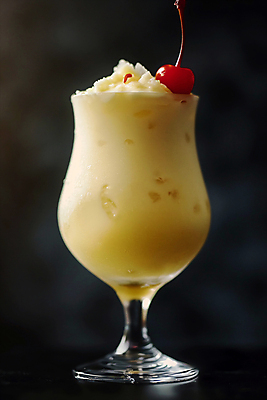 JPG 편집이미지 잔 사람없음 얼음 체리 시원함 디지털합성 파인애플 피나콜라다 편집소스 편집실사 AI포토 AI콘텐츠 자연요소 식기 과일 칵테일 CG 열대과일 파일형식