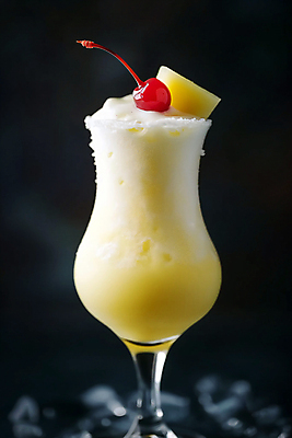 JPG 편집이미지 잔 사람없음 얼음 체리 시원함 디지털합성 파인애플 피나콜라다 편집소스 편집실사 AI포토 AI콘텐츠 자연요소 식기 과일 칵테일 CG 열대과일 파일형식