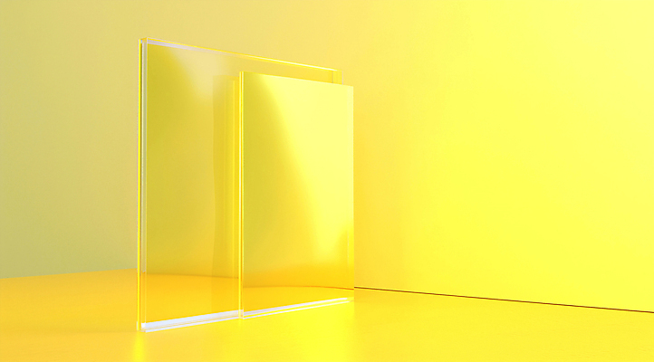 JPG 편집이미지 백그라운드 유리 추상 사람없음 빛 반사 노란색 3D 투명 디지털합성 모던 지오메트릭 편집소스 이미지편집 편집3D AI컴퓨터그래픽 AI콘텐츠 컬러 무늬 재질 파일형식