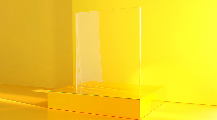 JPG 편집이미지 백그라운드 유리 추상 사람없음 빛 반사 노란색 3D 투명 디지털합성 모던 지오메트릭 편집소스 이미지편집 편집3D AI컴퓨터그래픽 AI콘텐츠 컬러 무늬 재질 파일형식