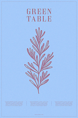 포스터 예술 백그라운드 일러스트 자연 타이포그라피 사람없음 장식 파란색 풀잎 국내일러스트 AI파일 문자 컬러 잎 풀_식물 생태계 파일형식 벡터