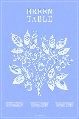 열매 포스터 예술 백그라운드 일러스트 자연 타이포그라피 사람없음 장식 파란색 풀잎 국내일러스트 AI파일 식물 문자 컬러 잎 풀_식물 생태계 파일형식 벡터