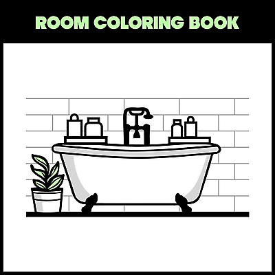 화분 화초 라인일러스트 일러스트 벽돌 선반 욕조 사람없음 인테리어 화장품 라인아트 수도꼭지 색칠공부 샤워용품 젠탱글 국내일러스트 AI파일 식물 디자인 선 가구 생활용품 학습 뷰티 색칠 파일형식 벡터