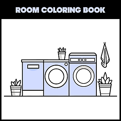 화분 화초 라인일러스트 일러스트 사람없음 인테리어 수건 라인아트 서랍장 세탁기 색칠공부 세탁실 세탁용품 젠탱글 국내일러스트 AI파일 식물 디자인 선 가구 생활용품 학습 위생용품 가전제품 색칠 파일형식 벡터