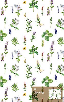 PSD 꽃잎 잎 꽃무늬 패턴 일러스트 사람없음 허브 국내일러스트 식물 꽃 무늬 파일형식