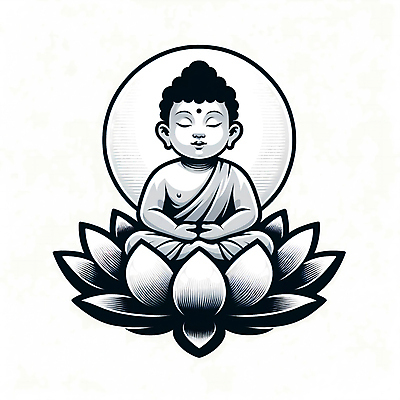 JPG 불교 일러스트 연꽃 사람없음 불상 명상 부처 국내일러스트 AI일러스트 AI콘텐츠 꽃 종교 파일형식