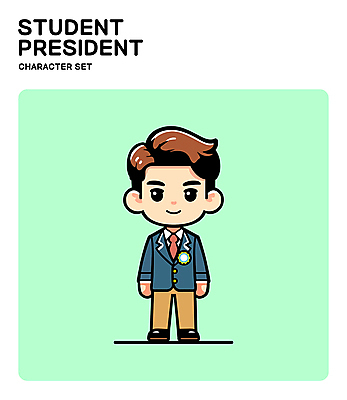 전신 캐릭터 남자 교복 남학생 일러스트 청소년 한명 미소 자신감 민트색 십대남자한명만 전교회장 일러캐릭터 AI파일 1 학생 옷 감정 컬러 학교 표정 사람 남자한명만 십대남자만 파일형식 벡터