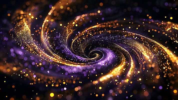 JPG 편집이미지 사람없음 빛 반짝임 우주 보라색 회오리 신비 보케 갤럭시 이미지편집 편집실사 AI컴퓨터그래픽 AI콘텐츠 컬러 컨셉 모션 CG 파일형식