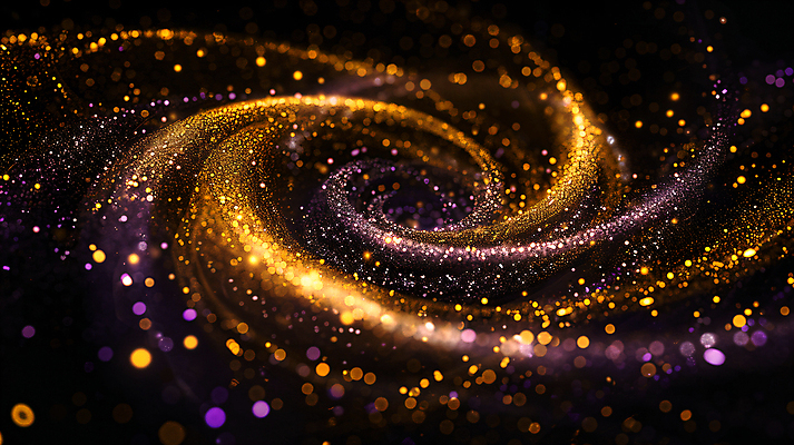 JPG 편집이미지 사람없음 빛 반짝임 우주 보라색 회오리 신비 보케 갤럭시 이미지편집 편집실사 AI컴퓨터그래픽 AI콘텐츠 컬러 컨셉 모션 CG 파일형식