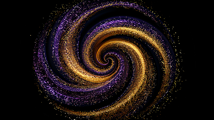 JPG 편집이미지 사람없음 빛 반짝임 우주 보라색 회오리 신비 보케 갤럭시 이미지편집 편집실사 AI컴퓨터그래픽 AI콘텐츠 컬러 컨셉 모션 CG 파일형식