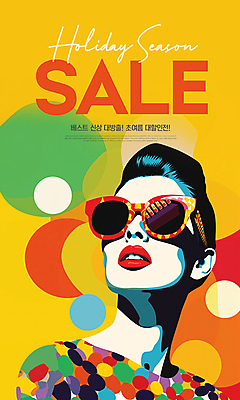 PSD 모델 편집이미지 여자 백그라운드 한명 상반신 성인 타이포그라피 여름 쇼핑 선글라스 노란색 세일 빈티지 복고 팝아트 신상품 성인여자한명만 이미지편집 문자 1 계절 안경 컬러 컨셉 사람 상품 그림 여자한명만 성인여자만 파일형식