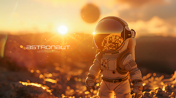 전신 PSD 편집이미지 한명 성인 햇빛 반사 3D 노을 미니어처 우주비행사 우주복 화성 성인한명만 편집소스 편집3D 자연요소 1 옷 사람 태양 모형 우주 행성 디지털합성 성인만 파일형식