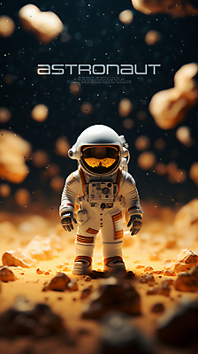 전신 PSD 편집이미지 한명 성인 3D 미니어처 우주비행사 우주복 화성 성인한명만 편집소스 편집3D 1 옷 사람 모형 우주 행성 디지털합성 성인만 파일형식