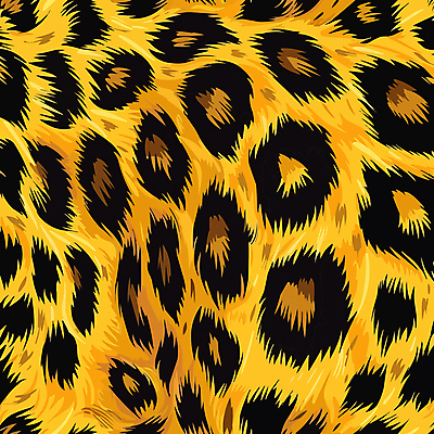 백그라운드 무늬 일러스트 사람없음 노란색 화려 질감 호피 국내일러스트 AI파일 컬러 컨셉 파일형식 벡터