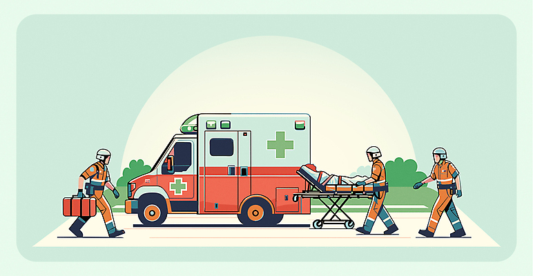 전신 남자 일러스트 여러명 성인 환자 응급 긴급 구급차 구조원 간이침대 응급구조 응급상황 이송 환자수송 성인남자만 국내일러스트 AI파일 직업 다수 의학 자동차 사람 침대 남자만 성인만 파일형식 벡터