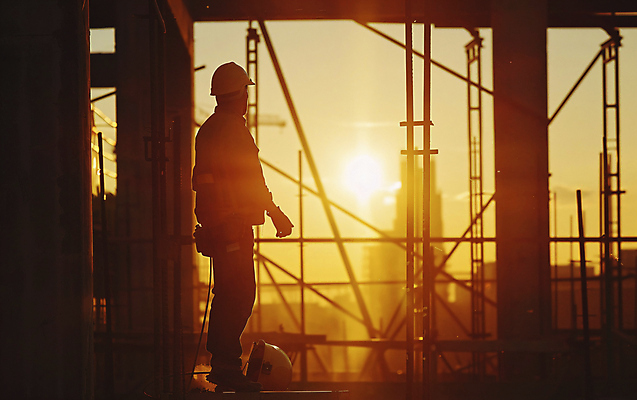 JPG 전신 편집이미지 남자 건축 실루엣 하늘 부동산 한명 성인 햇빛 일몰 건설현장 역광 인력 성인남자한명만 건설근로자 편집실사 AI인물포토 AI콘텐츠 직업 1 건설업 촬영기법 사람 태양 노을 재산 CG 남자한명만 성인남자만 파일형식 AI포토