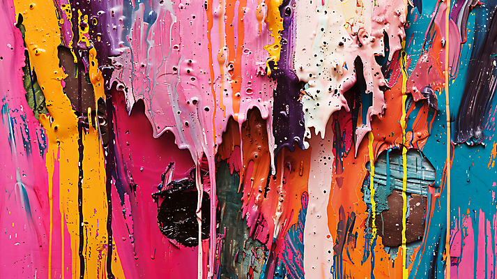 JPG 편집이미지 예술 패턴 추상 미술 사람없음 컬러풀 페인트 흐름 질감 캔버스 창의성 편집실사 AI포토 AI콘텐츠 컬러 컨셉 무늬 문화예술 CG 파일형식