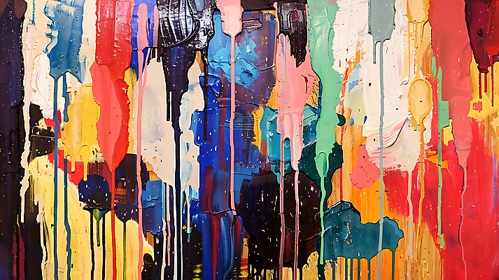 JPG 편집이미지 예술 패턴 추상 미술 사람없음 컬러풀 페인트 흐름 질감 캔버스 창의성 편집실사 AI포토 AI콘텐츠 컬러 컨셉 무늬 문화예술 CG 파일형식