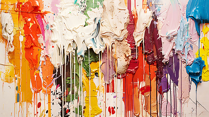 JPG 편집이미지 예술 패턴 추상 미술 사람없음 컬러풀 페인트 흐름 질감 캔버스 창의성 편집실사 AI포토 AI콘텐츠 컬러 컨셉 무늬 문화예술 CG 파일형식