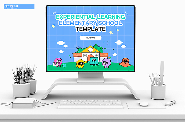 도형 템플릿 캐릭터 학교 사람없음 파란색 PPT 프레젠테이션 문서템플릿 격자 애니형PPT 9P 이미지템플릿 교육 컬러 무늬 파일형식