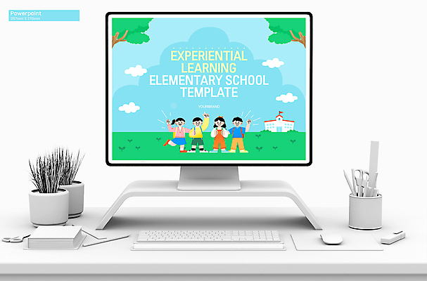 전신 나무 템플릿 여자 교육 남자 초등학생 어린이 학교 미소 소녀 소년 초원 여러명 손들기 PPT 프레젠테이션 문서템플릿 어린이만 애니형PPT 9P 이미지템플릿 식물 학생 다수 모션 표정 사람 파일형식